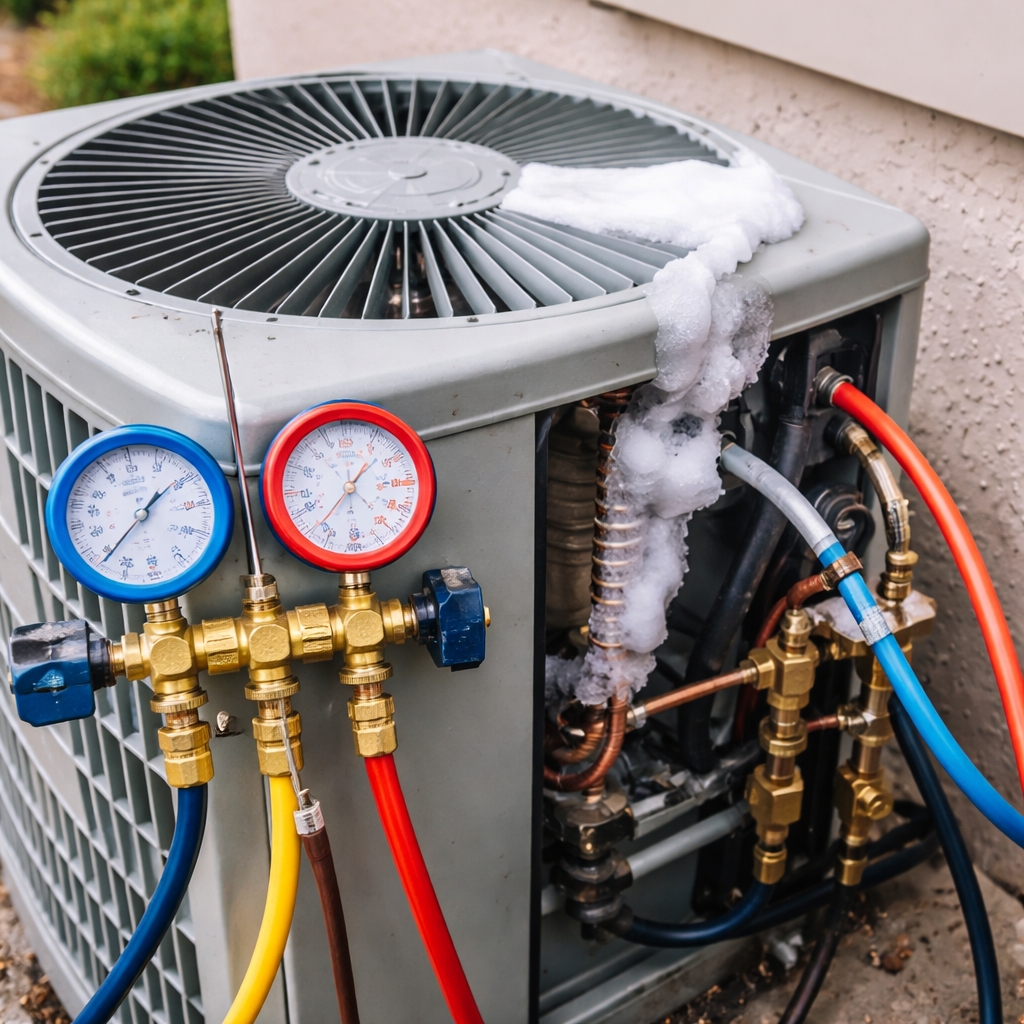 Refrigerant Leak ac repair in gilbert 