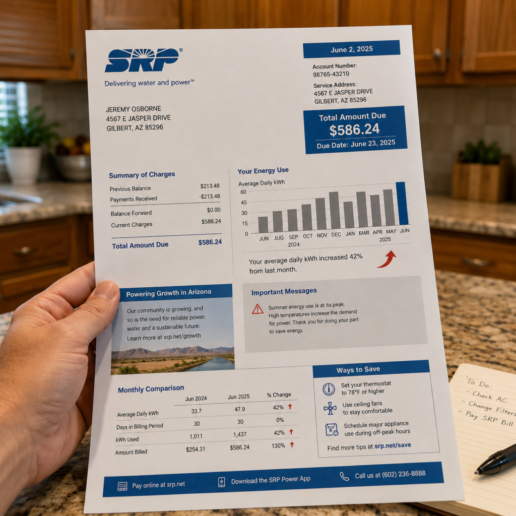 energy bills